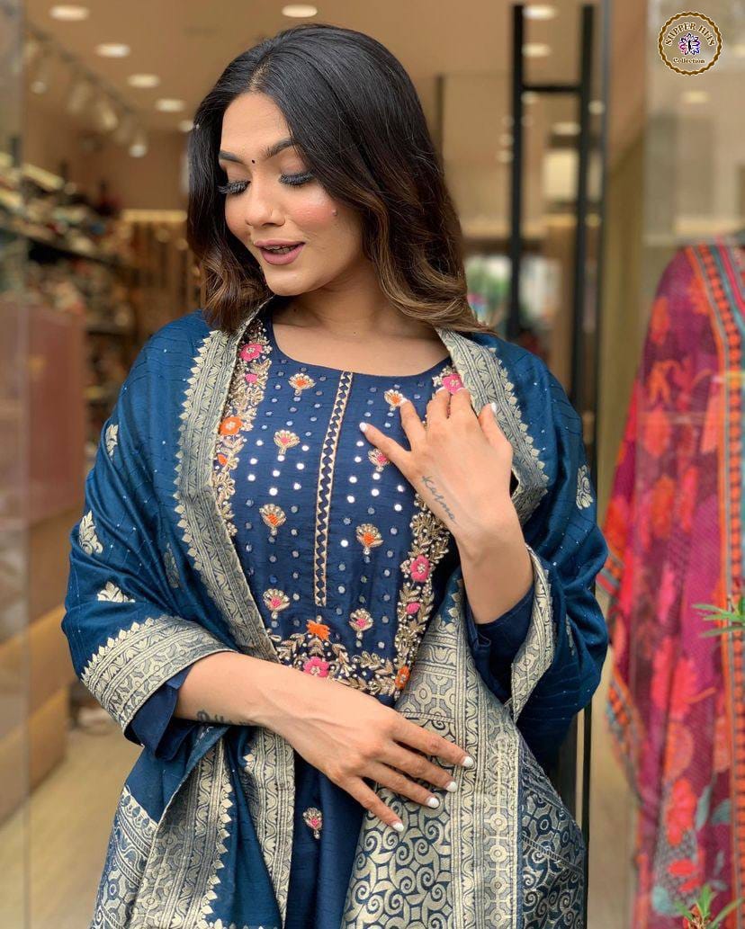 KF 4041 Kalaai Viscose Kurti With Bottom Dupatta Wholesale Shop In Surat